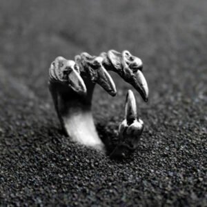 Skull Ring Rock-style Jewelry Electroplated